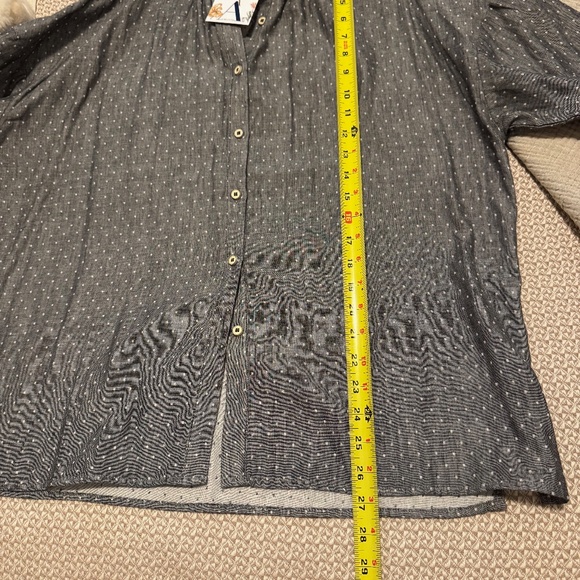 andBloom - Cotton blouse in timeless grey - one size - Picture 6 of 9